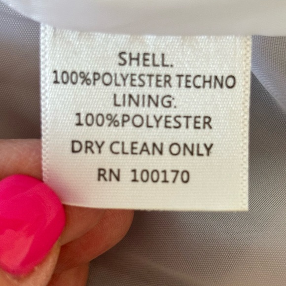 Cynthia Rowley Wide Stripe Trench Jacket--EUC--Sz S - Picture 15 of 16